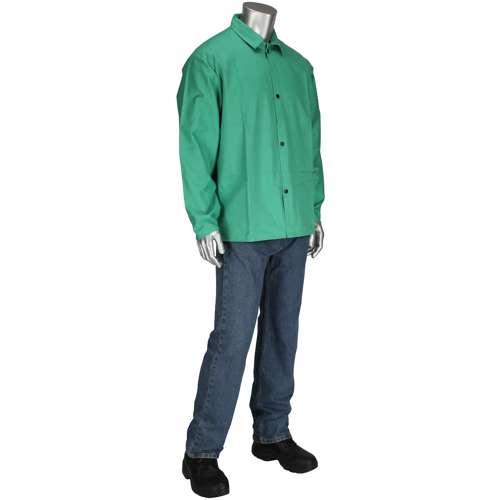 7040 Economy FR Treated 100% Cotton Welders Jacket - 30"