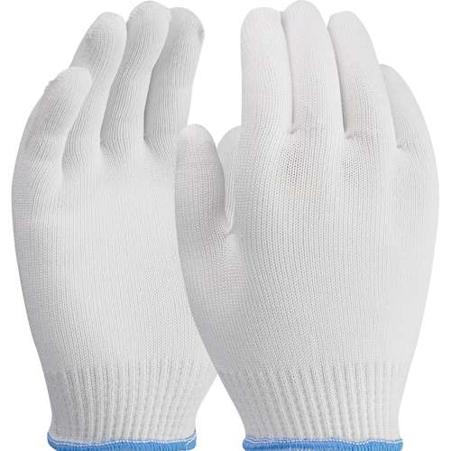713SNL Light Weight Seamless Knit Nylon Glove - White