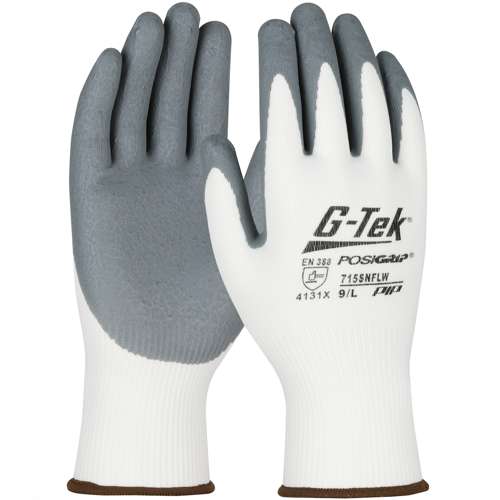 715SNFLW Seamless Knit Nylon Glove with Nitrile Coated Foam Grip on Palm & Fingers