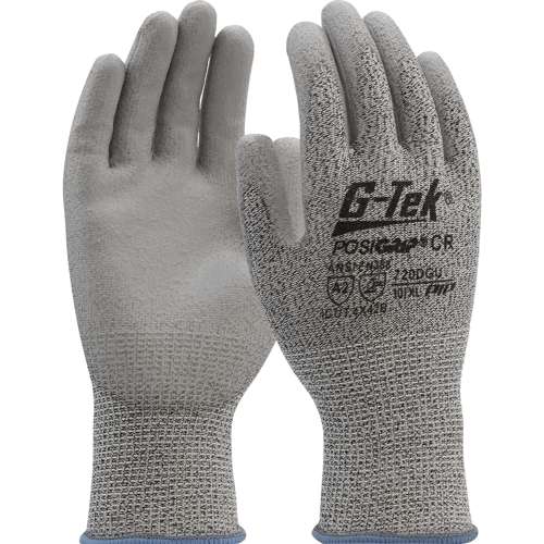 720DGU Lightweight, Polykor Blend with Polyurethane palm and finger flat grip coating