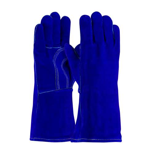 73-7018 Economy Grade Split Cowhide Leather Welder's Glove with Cotton/Foam Lining