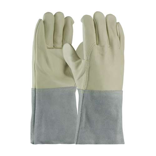 75-2026 Regular Top Grain Cowhide Leather TIG/MIG Welder's Glove with Kevlar® Stitching - 5" Gauntlet Cuff