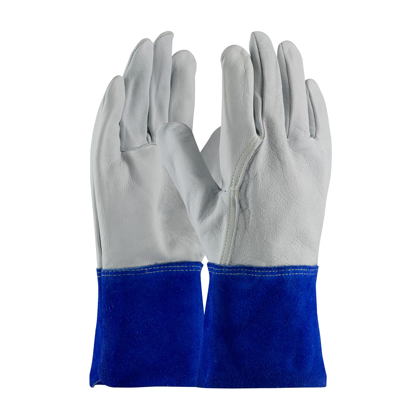 75-4854 Superior Top Grain Goatskin Leather TIG/MIG Welder's Glove with Kevlar® Stitching - 4.5" Gauntlet Cuff