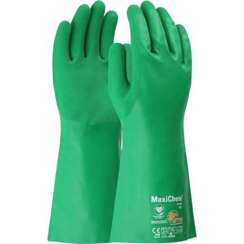 76-830 Nitrile Blend Coated Glove with Nylon / Elastane Liner and Non-Slip Grip on Palm & Fingers – 14"