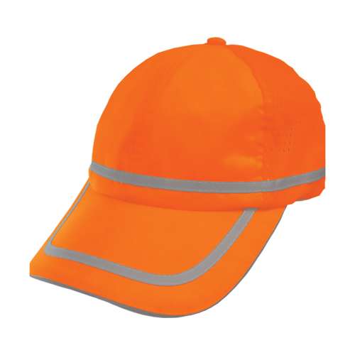 803ST Hi-Vis Safety Baseball Hat with Adjustable Sweatband