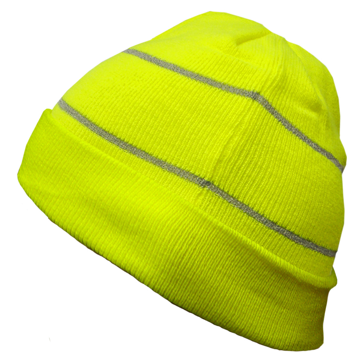 808RT Winter Beanie with Reflective Stripes