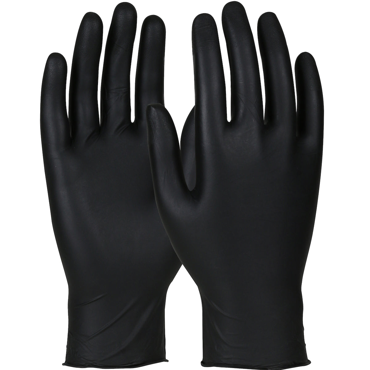 Black Qualatrile® No Foam Nitrile Glove - 4 mil
