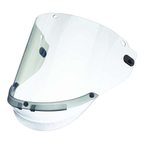 860-0 Hardknock ARC Shield Bracket w/ 12-Cal Visor for Resolve Helmet, Clear