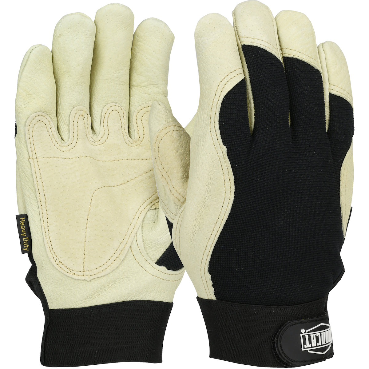 86355 Heavy Duty Top Grain Pigskin Leather Glove with Spandex Back and Reinforced Palm - 3M™ Thinsulate™ Lining
