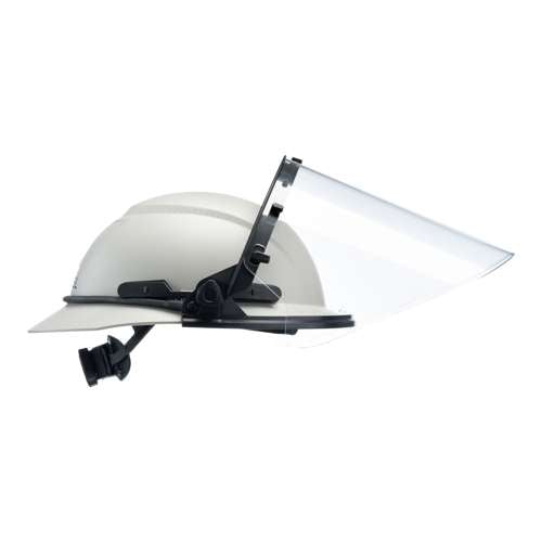865-0 Hardknock Visor, Premium Clear, Polycarbonate High Heat