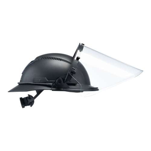 865-0 Hardknock Visor, Premium Clear, Polycarbonate High Heat
