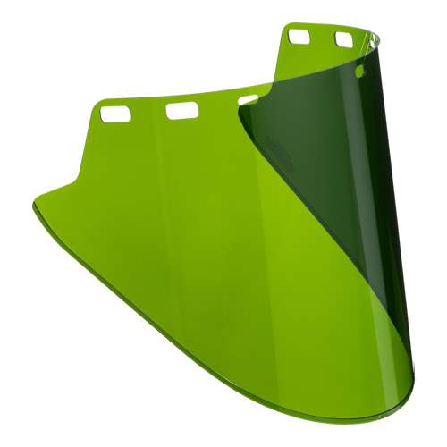 865-1 Hardknock Visor, Premium Tinted, Polycarbonate Shade 3 Green