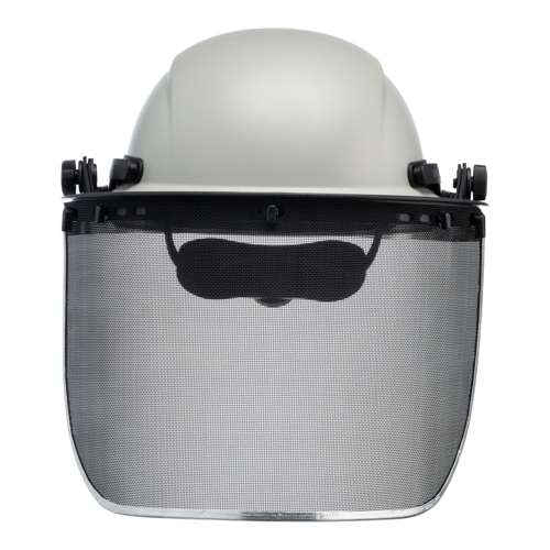 865-3 Hardknock Visor, Steel Mesh