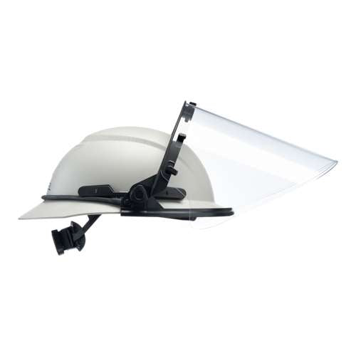 865-5 Hardknock Full Face Shield, Anti-Fogging, Clear