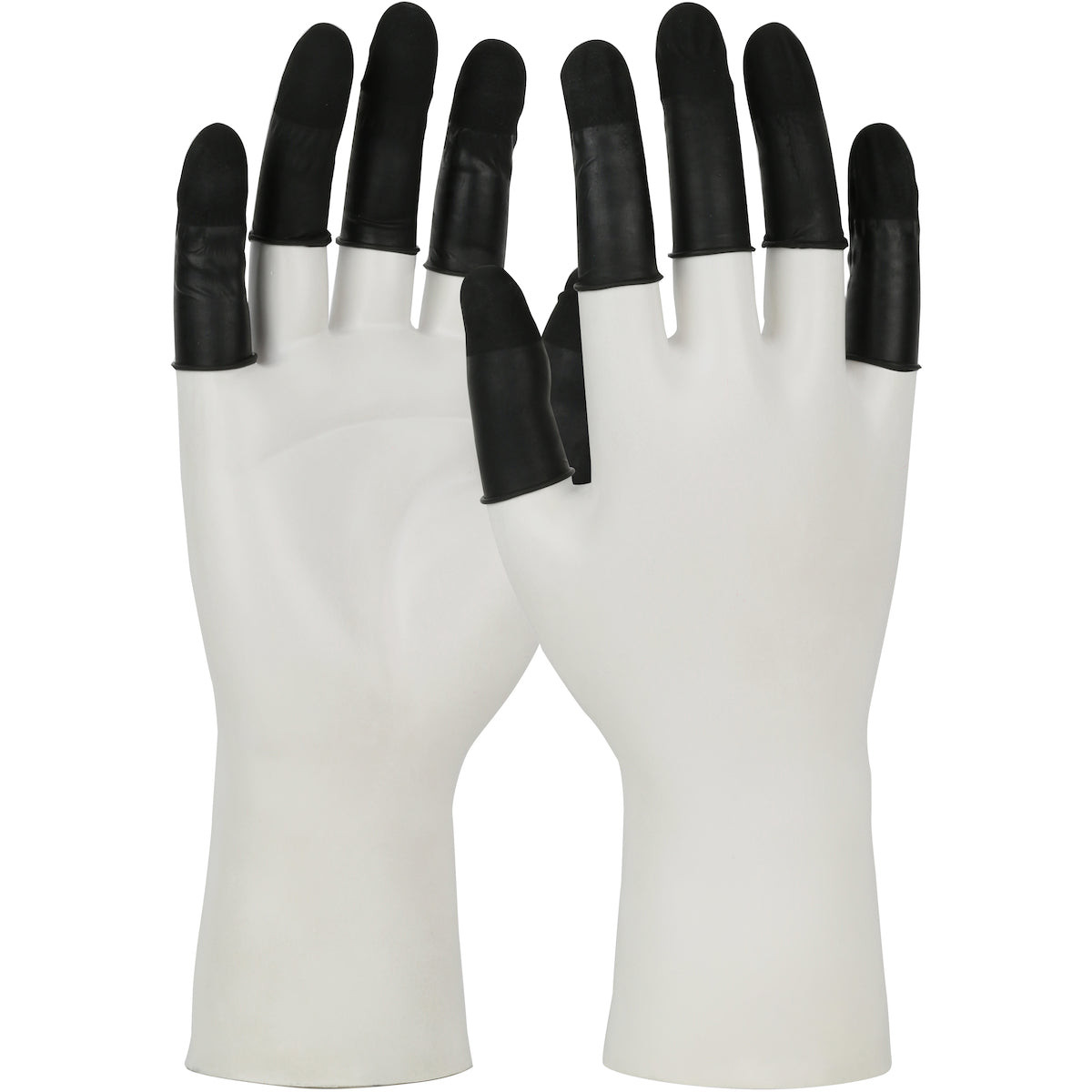 8J Single Use Static Dissipative Latex Finger Cots