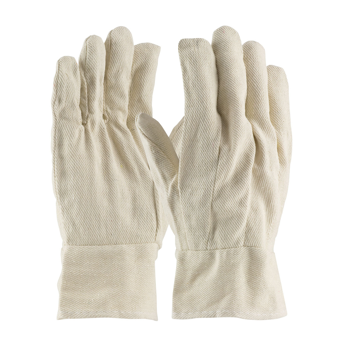 90-908BT Premium Grade Cotton Canvas Single Palm Glove - Band Top
