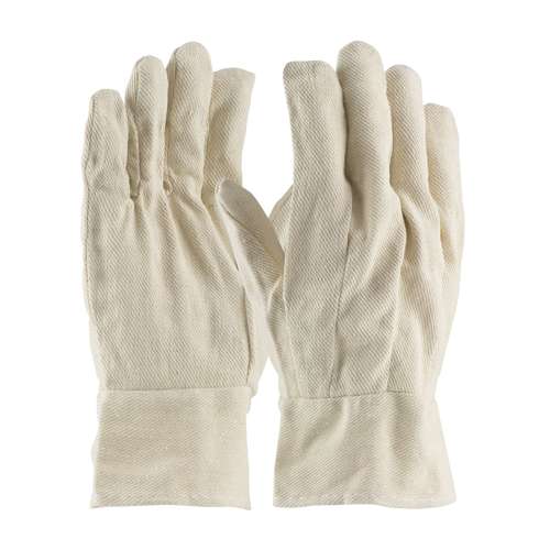 90-908BT Premium Grade Cotton Canvas Single Palm Glove - Band Top