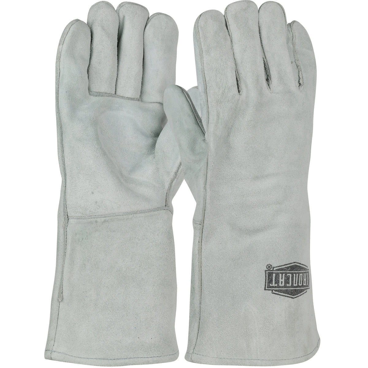 9010 Economy Grade Split Cowhide Leather Welder's Glove with Cotton Lining