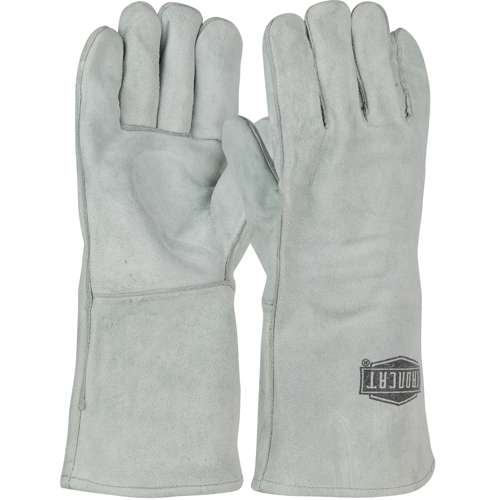 9010 Economy Grade Split Cowhide Leather Welder's Glove with Cotton Lining