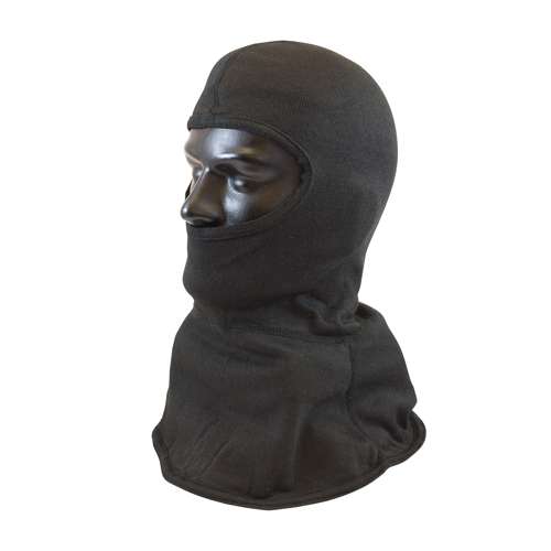 906-8416CBX Carbon / Technora Hood with Two Ply Top/Two Ply Bib - Full Face