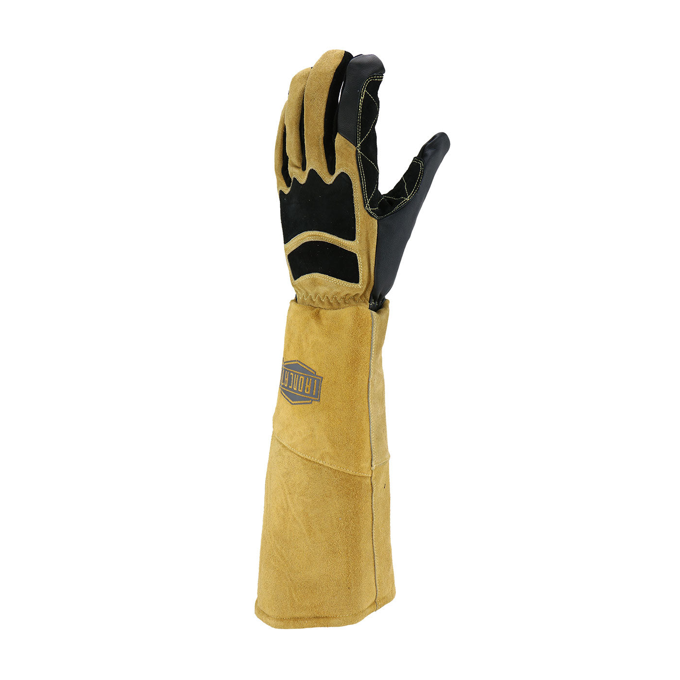 9070LHO Ironcat® Premium Top Grain Goatskin Welder's Glove with Split Cowhide and Climax™ Aerogel - DuPont™ Kevlar® Stitched - Left Hand Only