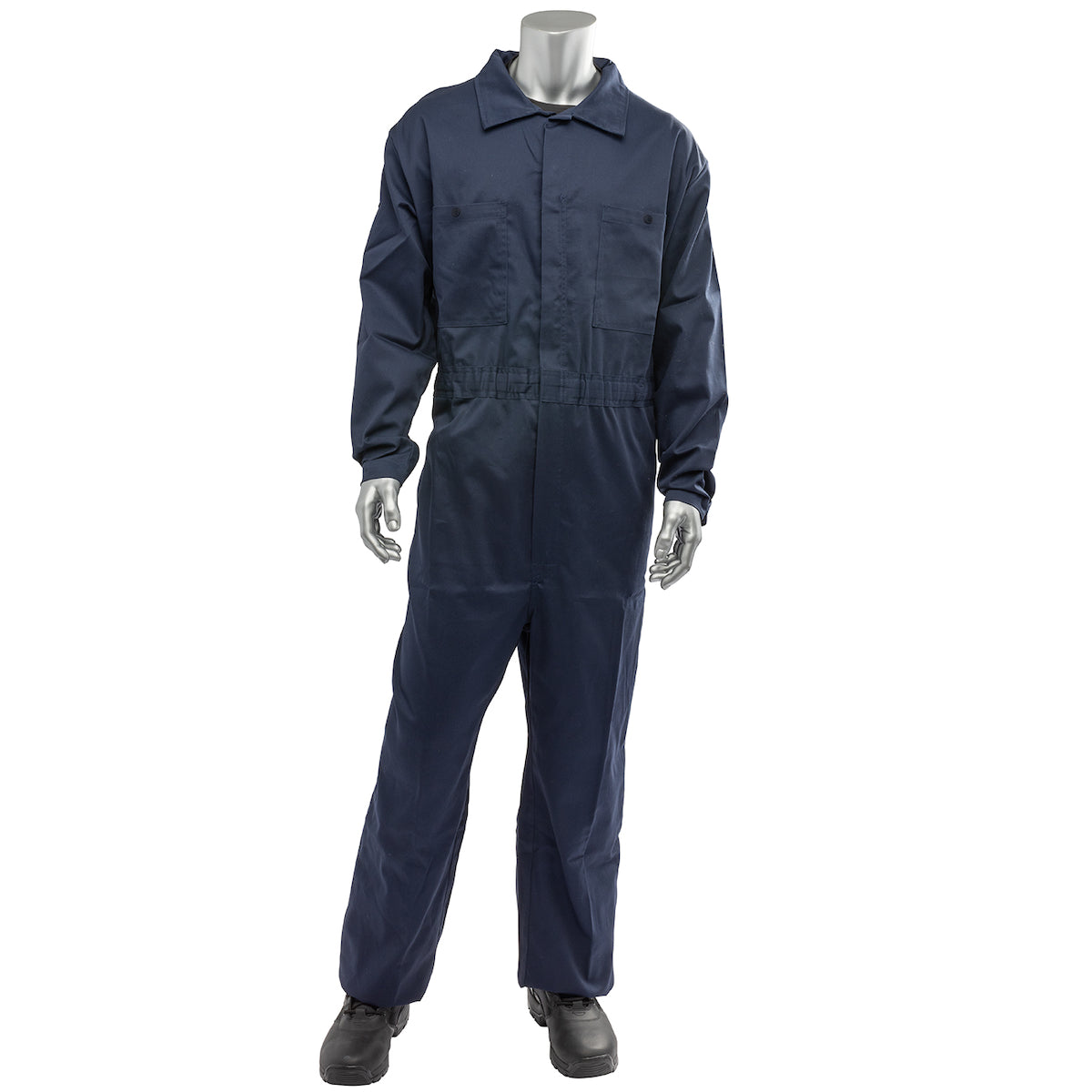 9100-2000E AR/FR Dual Certified Economy Coverall with Zipper Closure - 9 Cal/cm2