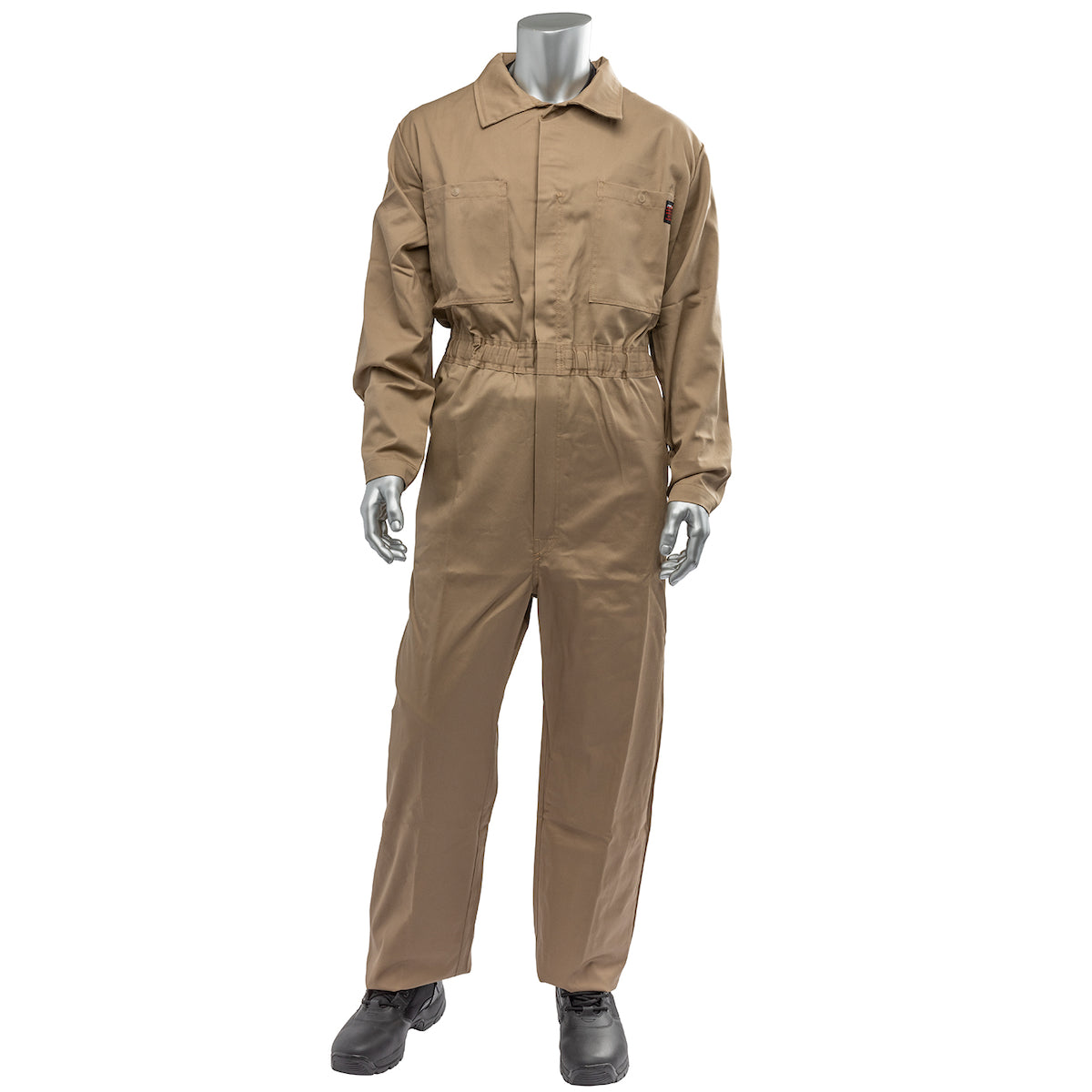 9100-2000E AR/FR Dual Certified Economy Coverall with Zipper Closure - 9 Cal/cm2