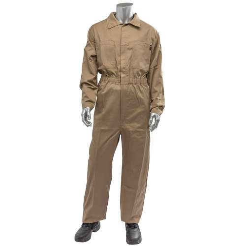 9100-2000E AR/FR Dual Certified Economy Coverall with Zipper Closure - 9 Cal/cm2