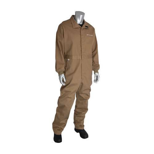 9100-2100D AR/FR Dual Certified Coverall with Vented Back - 9.2 Cal/cm2