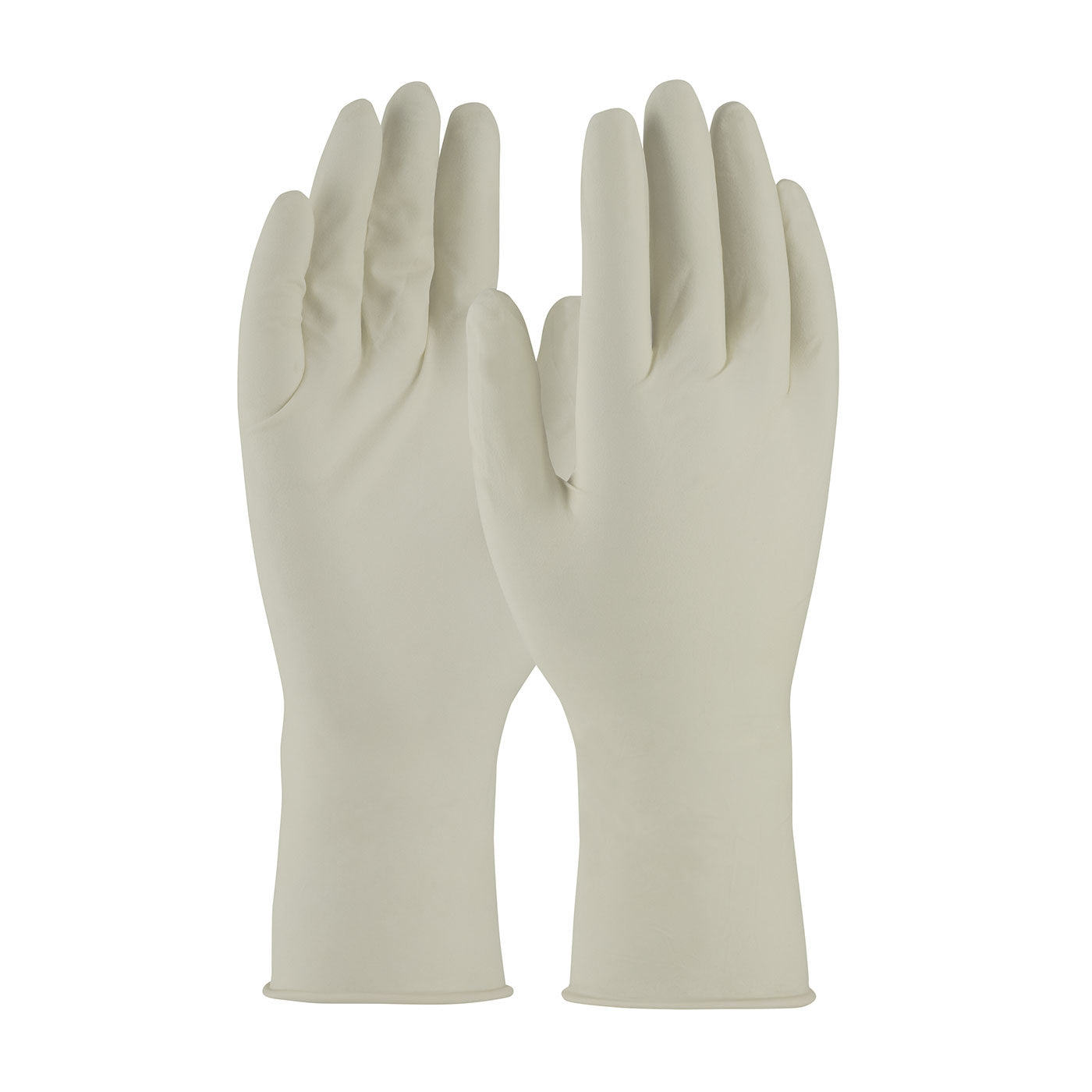 910SC Single Use Class 100 Cleanroom Latex Glove with Fully Textured Grip - 12"