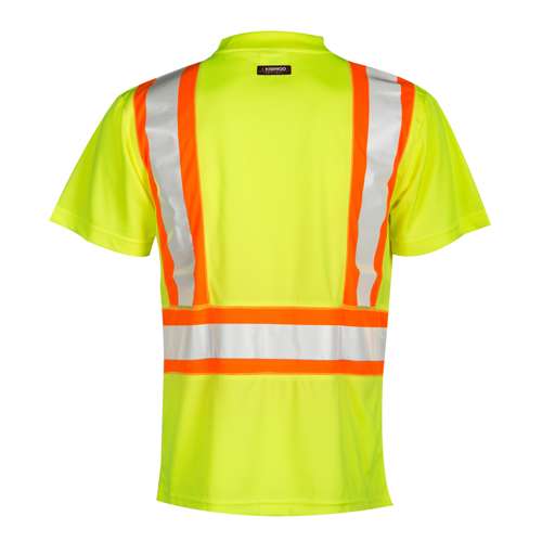 9120 Flat Stitch Panels Class 2 T-Shirt