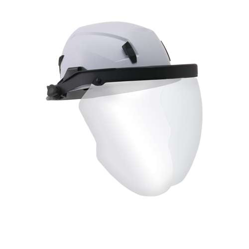 Studson 9140003 Full Brim Welding Face Shield - Clear - Safety Helmet