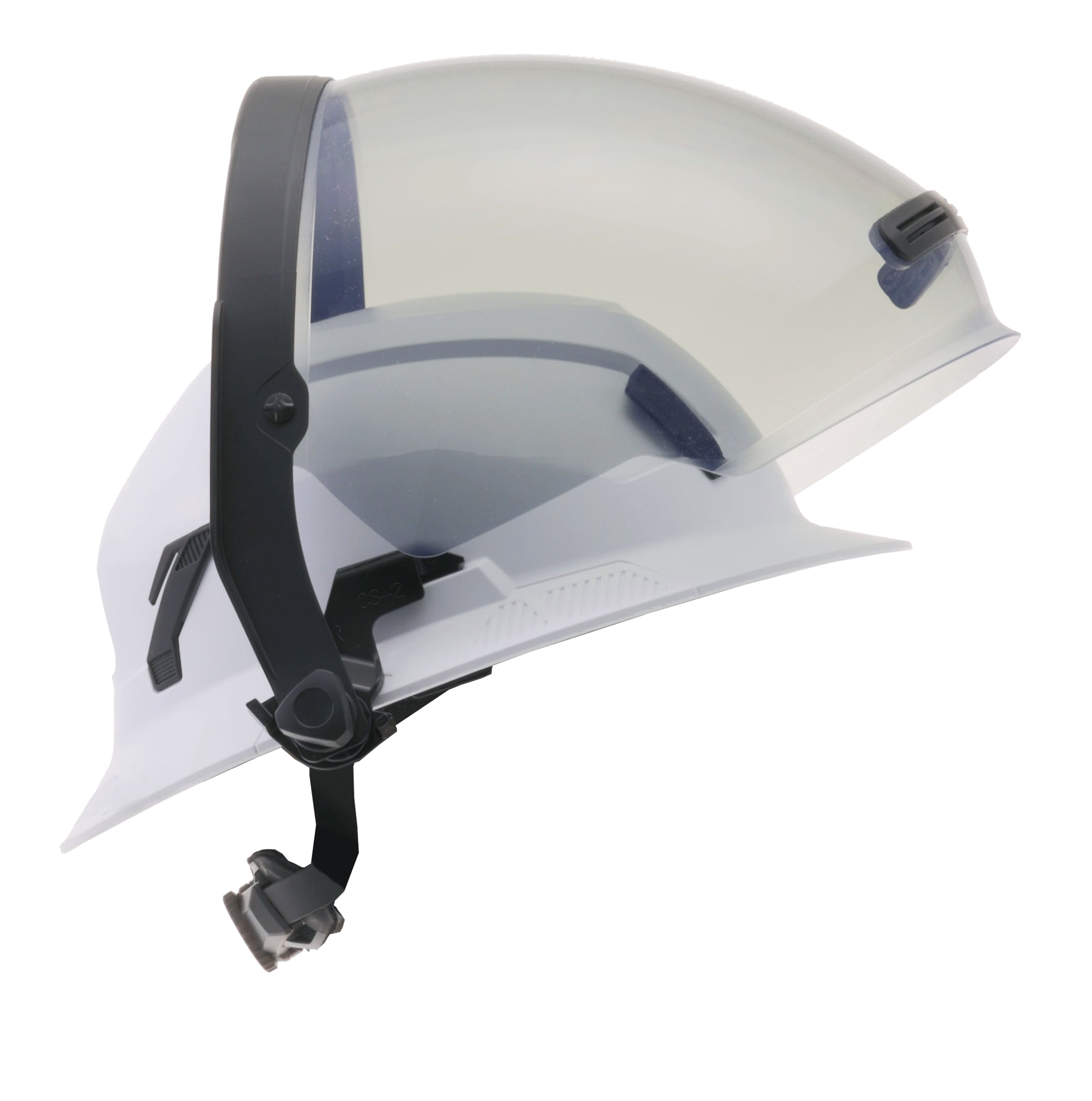9142003 Full Brim Welding Face Shield - Arc Flash Tint - Grey