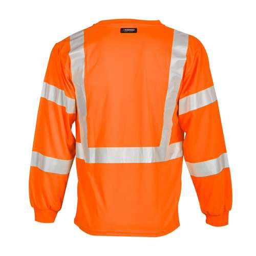 Kishigo 9146 Long Sleeve Class 3 T-Shirt ANSI Class 3 - Safety Shirt