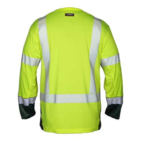 Kishigo 9177 Premium Black Cool Touch Long Sleeve T-shirt, Class 3 ANSI Class 3 - Safety Shirt