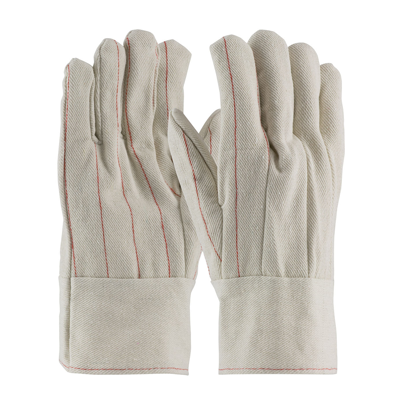 92-918BT Cotton Canvas Double Palm Glove with Nap-In Finish - Band Top
