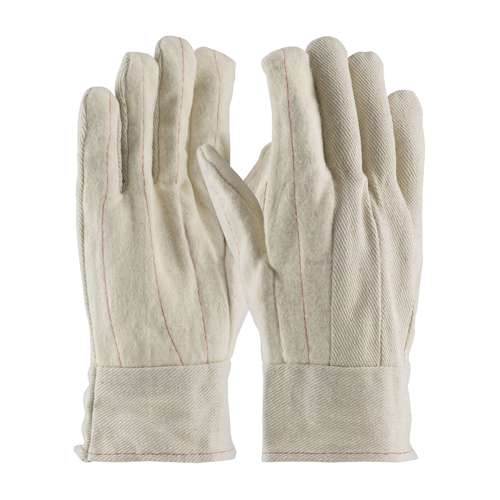 92-918BTO Cotton Canvas Double Palm Glove with Nap-Out Finish - Band Top