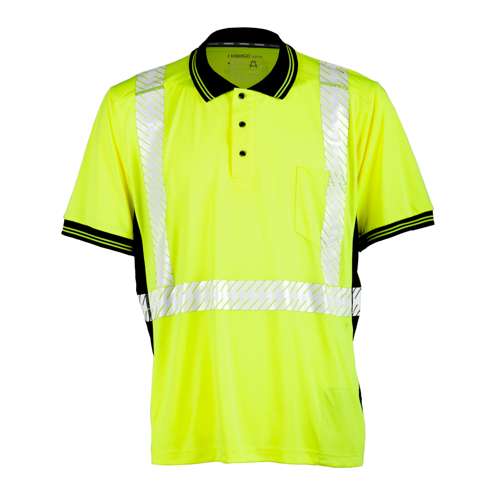 9220 Premium Black Series High Performance Polo Shirt