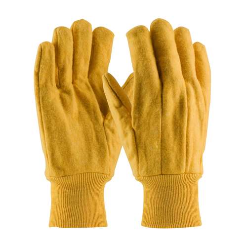 93-568 Economy Grade Chore Glove with Single Layer Palm, Single Layer Back and Nap-Out Finish - Knit Wrist