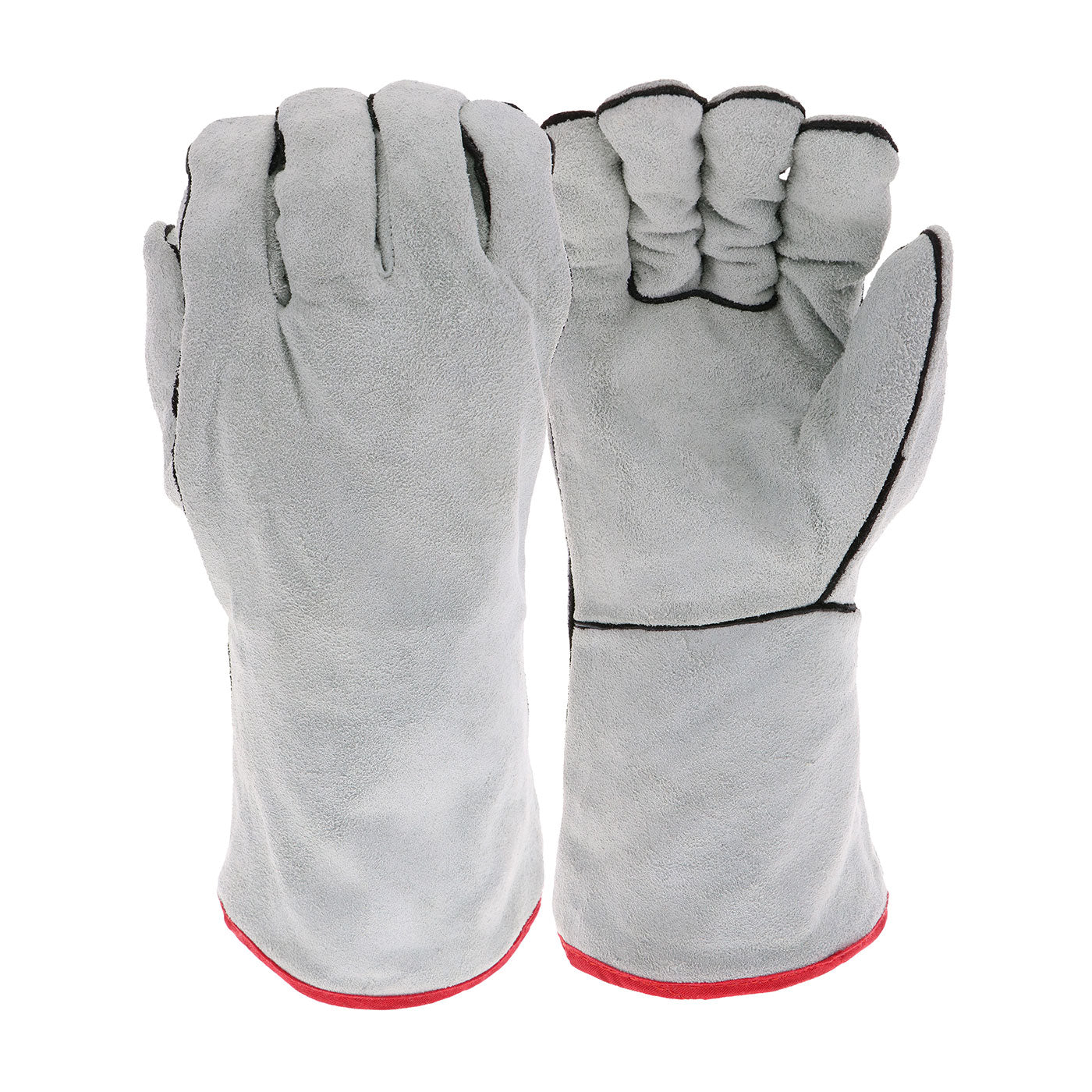 930 Economy Grade Split Cowhide Leather Welder's Glove with Cotton Lining
