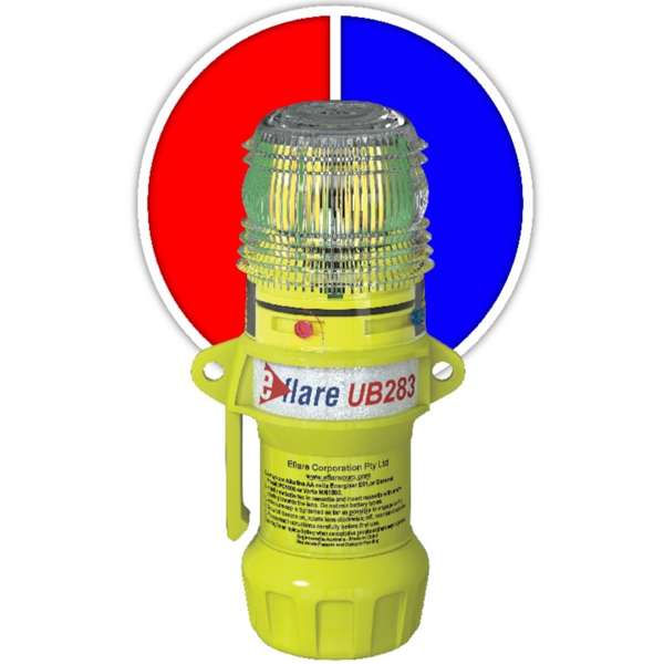 6" Safety & Emergency Beacon - Alternating Red/Blue