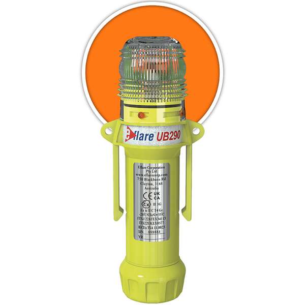 8" Safety & Emergency Beacon - Flashing / Steady-On Amber