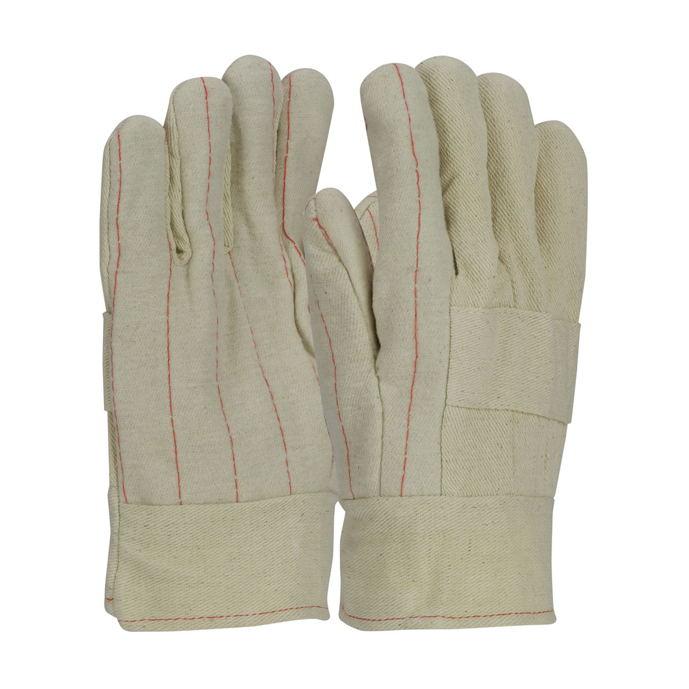 94-928I Economy Grade Hot Mill Glove with Three-Layers of Cotton Canvas and Burlap Liner - 28 oz