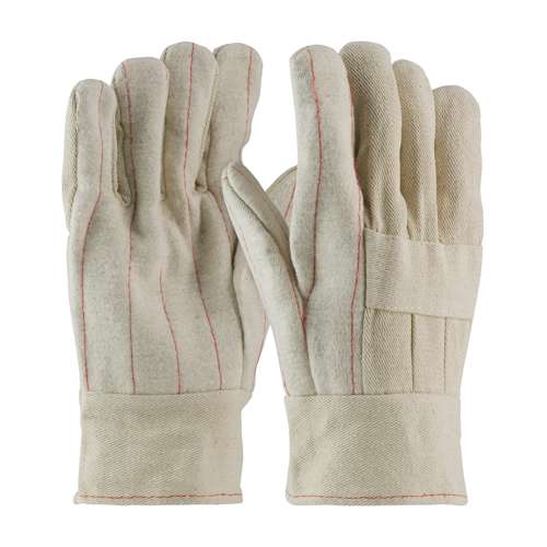 94-928 Premium Grade Hot Mill Glove with Three-Layers of Cotton Canvas and Burlap Liner - 28 oz