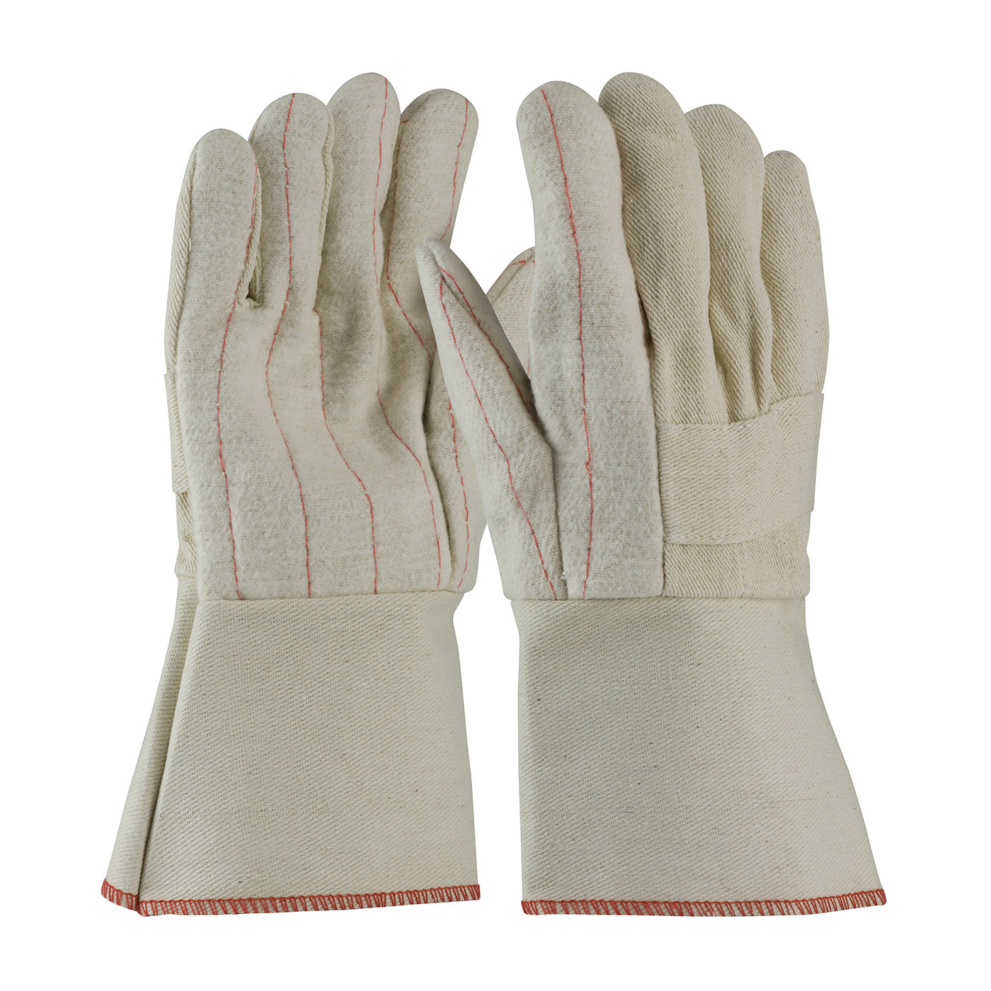 94-932G Premium Grade Hot Mill Glove with Three-Layers of Cotton Canvas and Burlap Liner - 32 oz