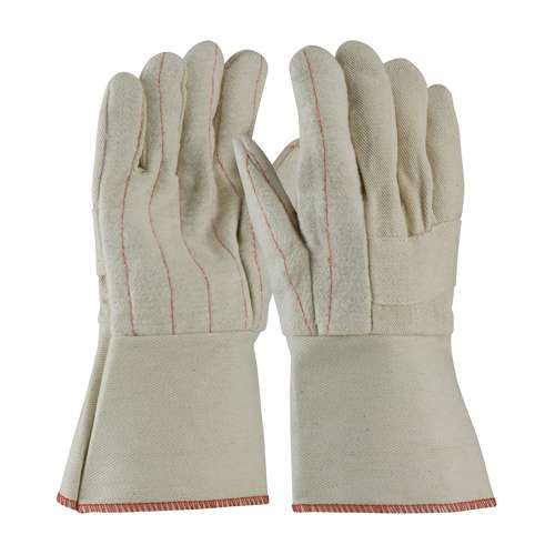 94-932G Premium Grade Hot Mill Glove with Three-Layers of Cotton Canvas and Burlap Liner - 32 oz