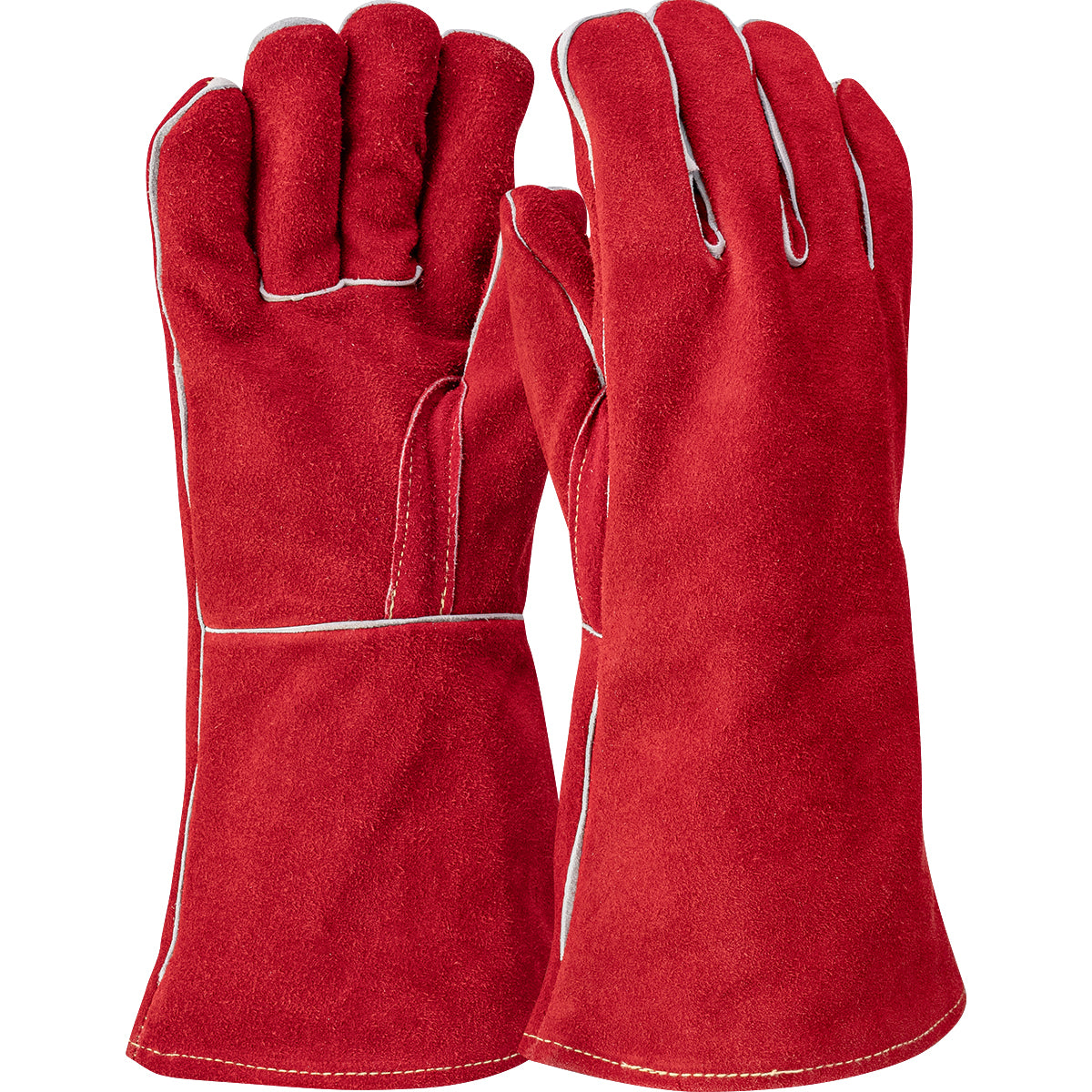9400 Superior Grade Split Cowhide Leather Welder's Glove with Cotton Lining