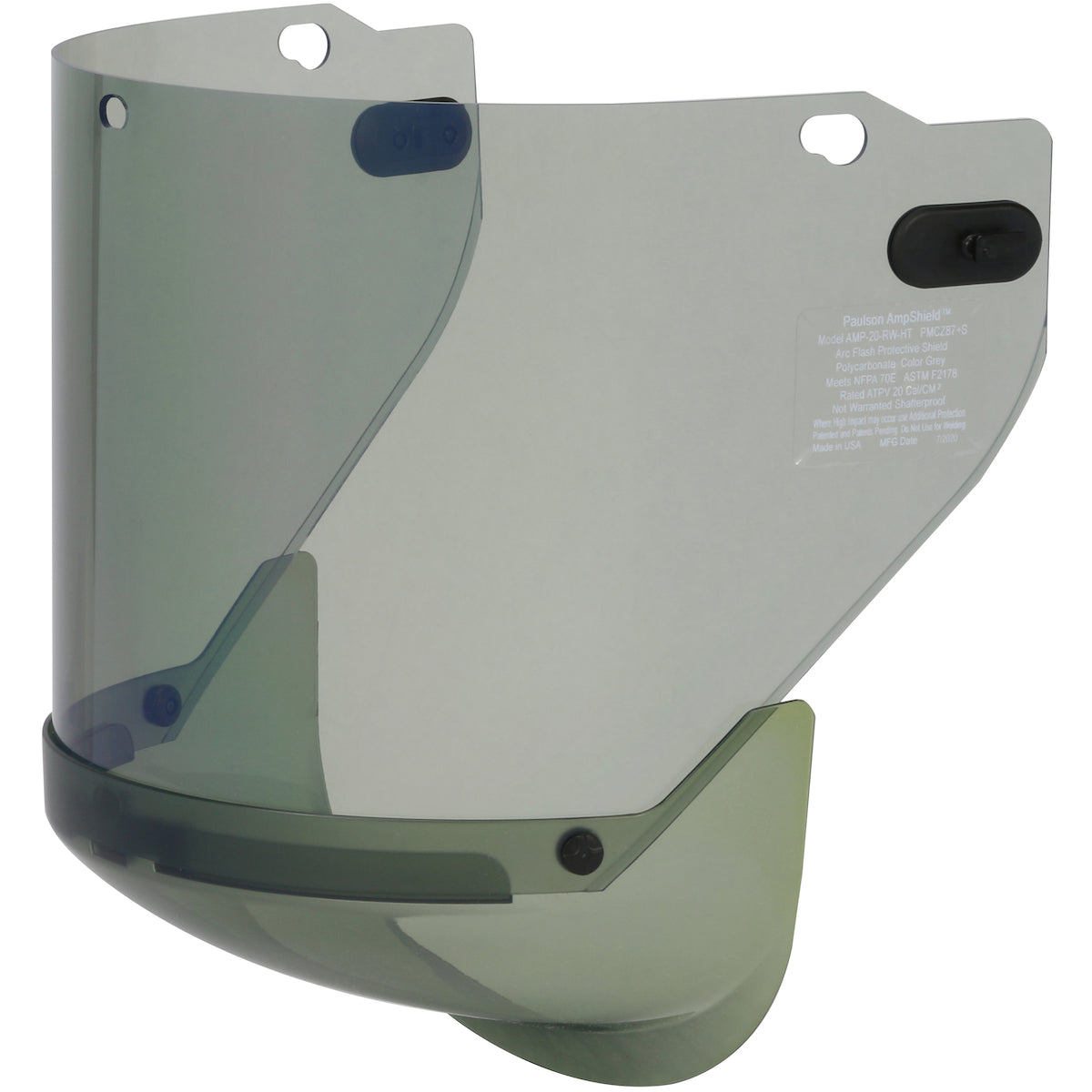 9400-55504 Premium Anti-Fog Coated High Transparency Arc Shield Replacement - 20 Cal/cm2