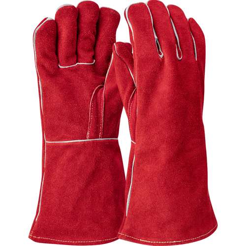 9400 Superior Grade Split Cowhide Leather Welder's Glove with Cotton Lining