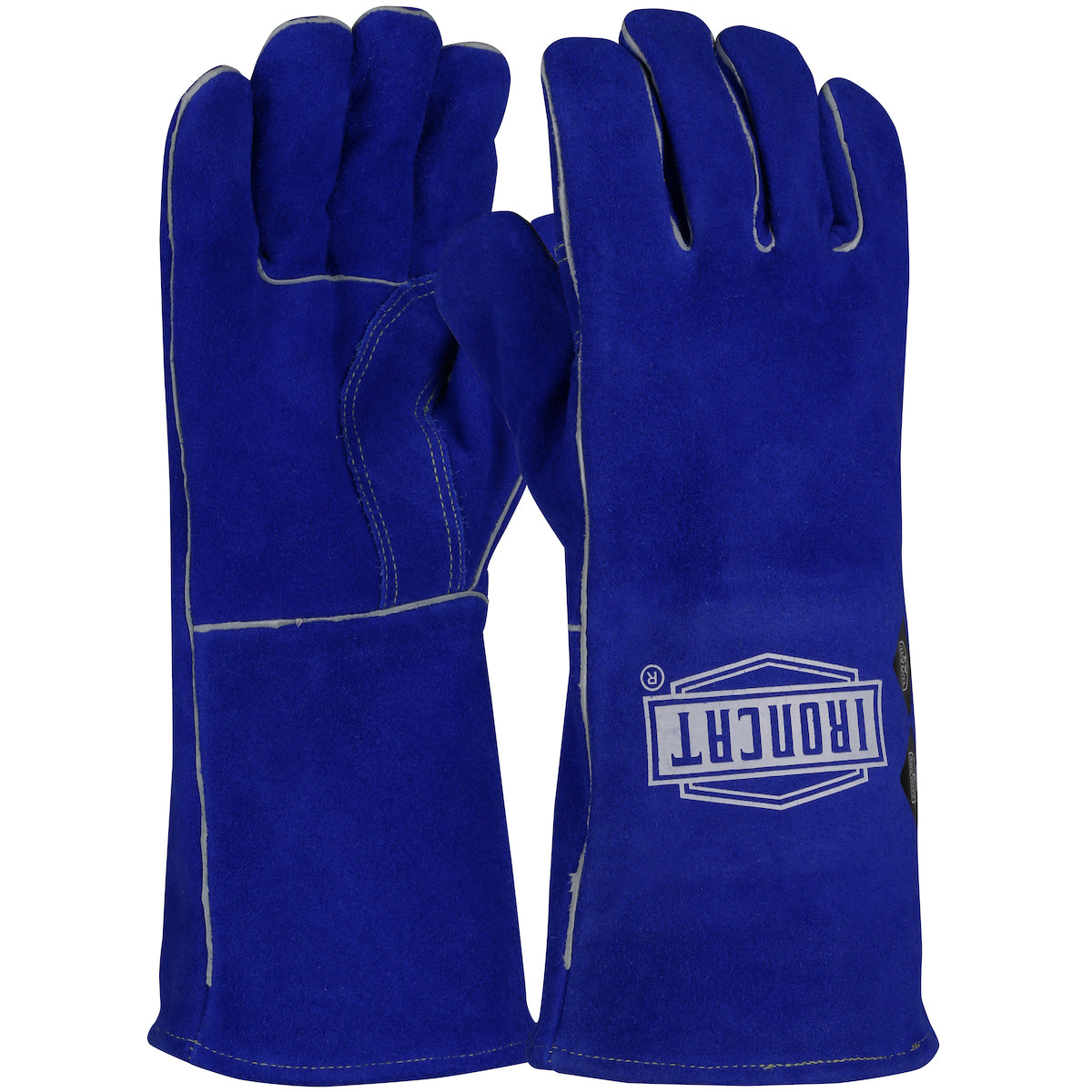 946 AR Premium Grade Split Cowhide Leather Welder's Glove with Para-Aramid Cut Lining